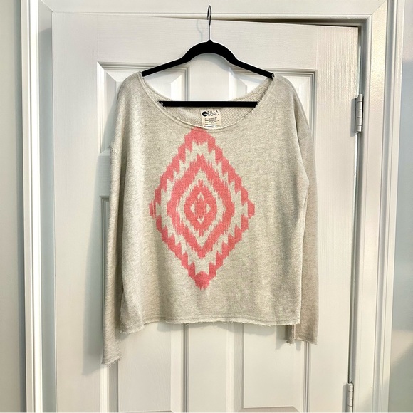 NWOT Billabong Scoop Neck Beach Knit - Picture 1 of 4